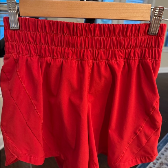 Lulemon | Track That Mid-Rise Lined Short 5" | Dark Red - Picture 5 of 8